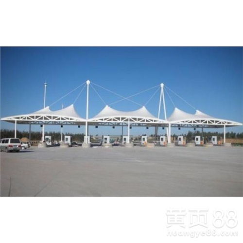 邵陽收費(fèi)站膜結(jié)構(gòu)施工技術(shù)解析與工程實(shí)踐